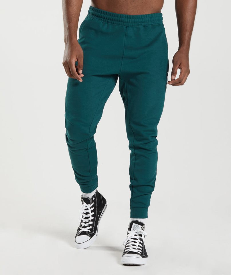 Men\'s Gymshark React Jogger Turquoise | CA 78A301